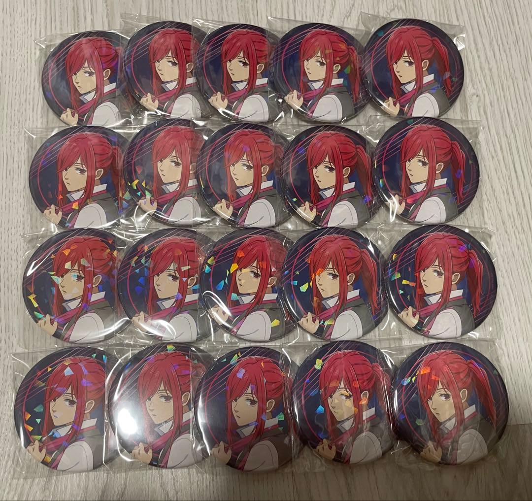 ブルーロック 千切豹馬 TSUTAYA 黒スーツ 缶バッジ