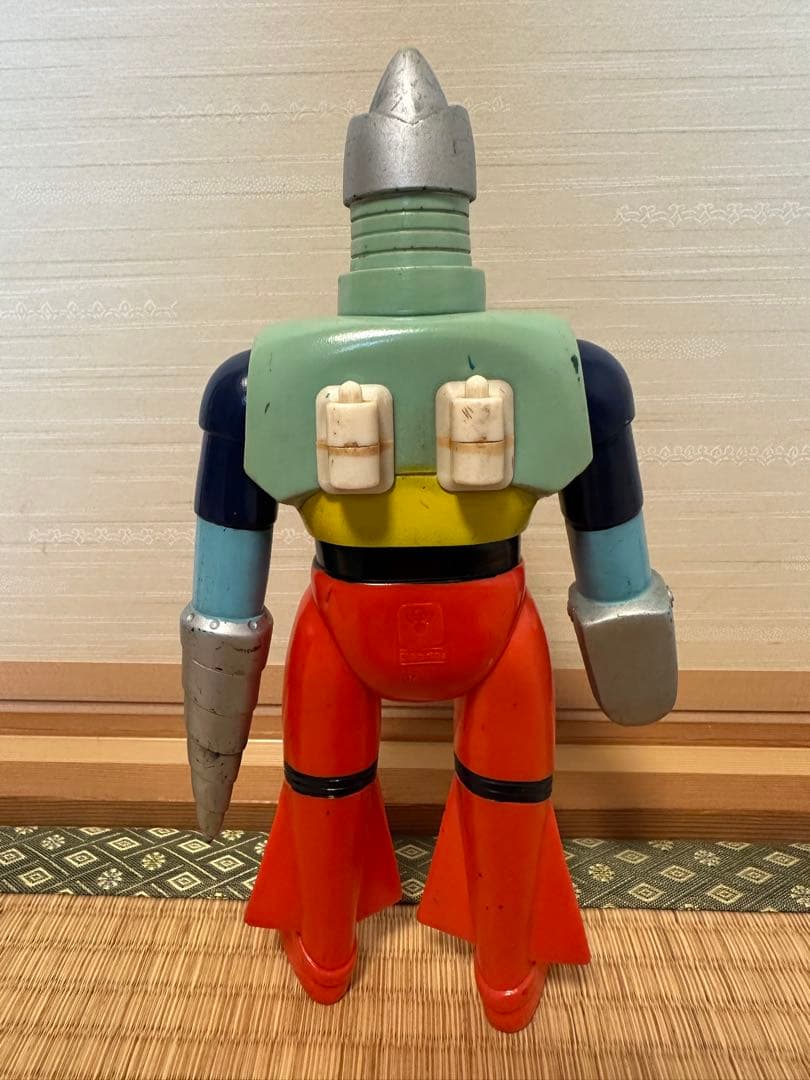 旧バンダイ　ゲッター2 ミサイル　ソフビ