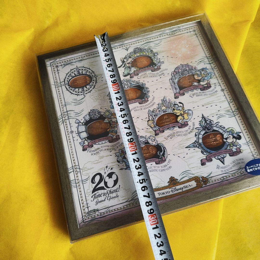 安心の匿名発送　ディズニーシー20周年　スーベニアメダルケース　コンプリート品