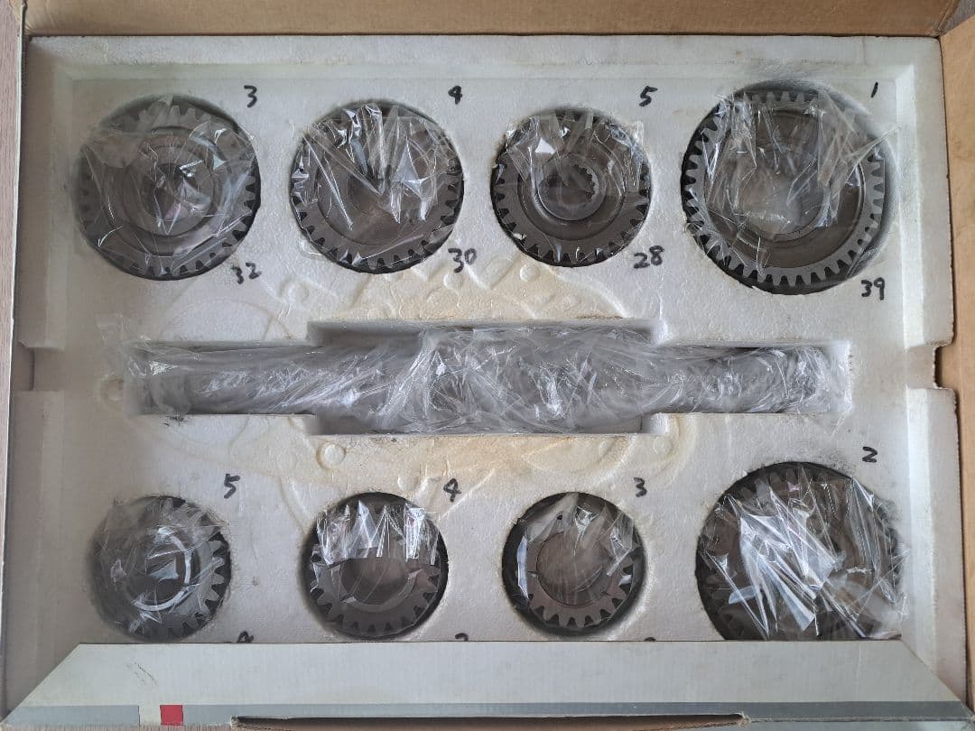 TRDクロスミッション C56•C52用タイプB中古① テスト走行164Km使用