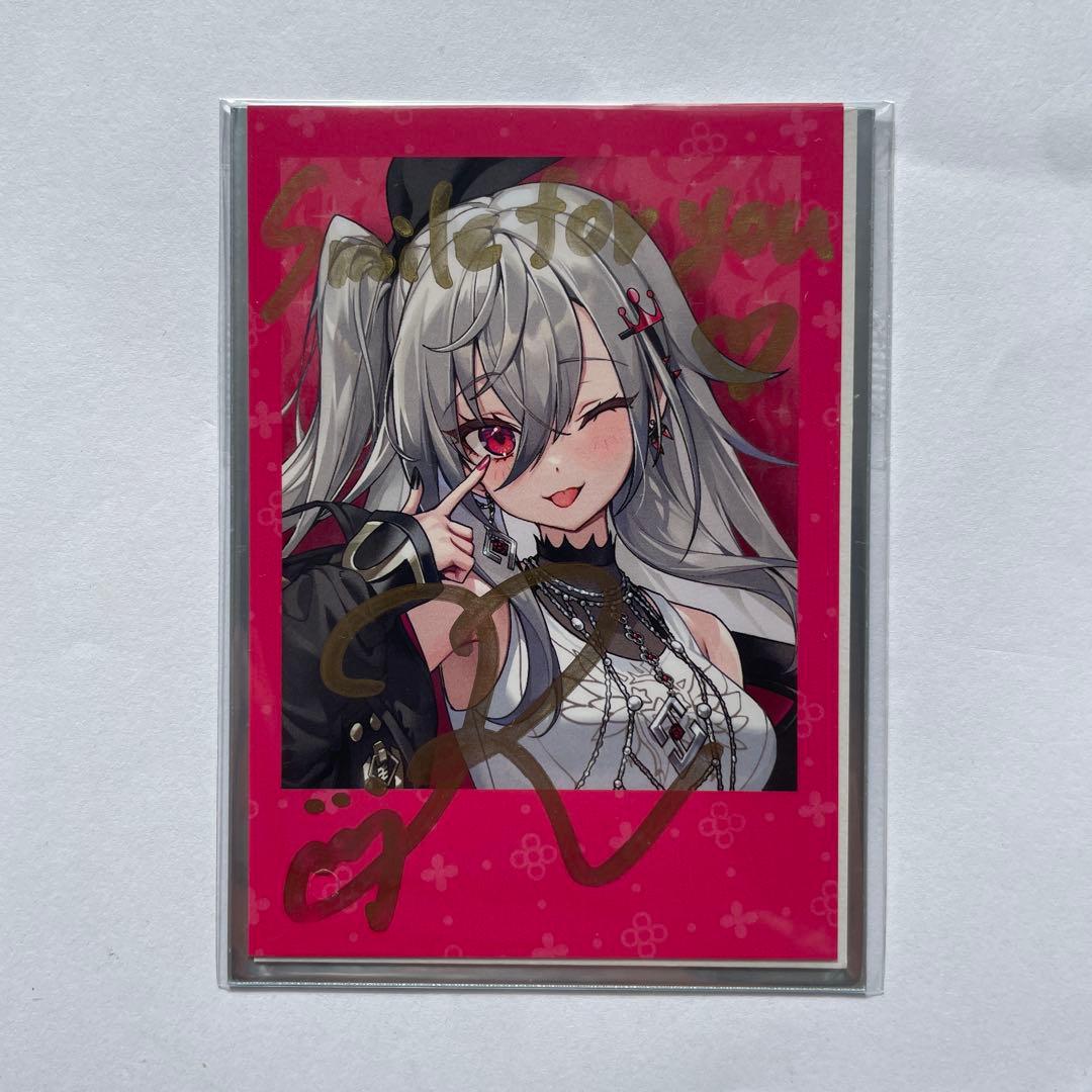 ホロライブ チェキ 誕生日記念 ブロマイド 響咲リオナ カード