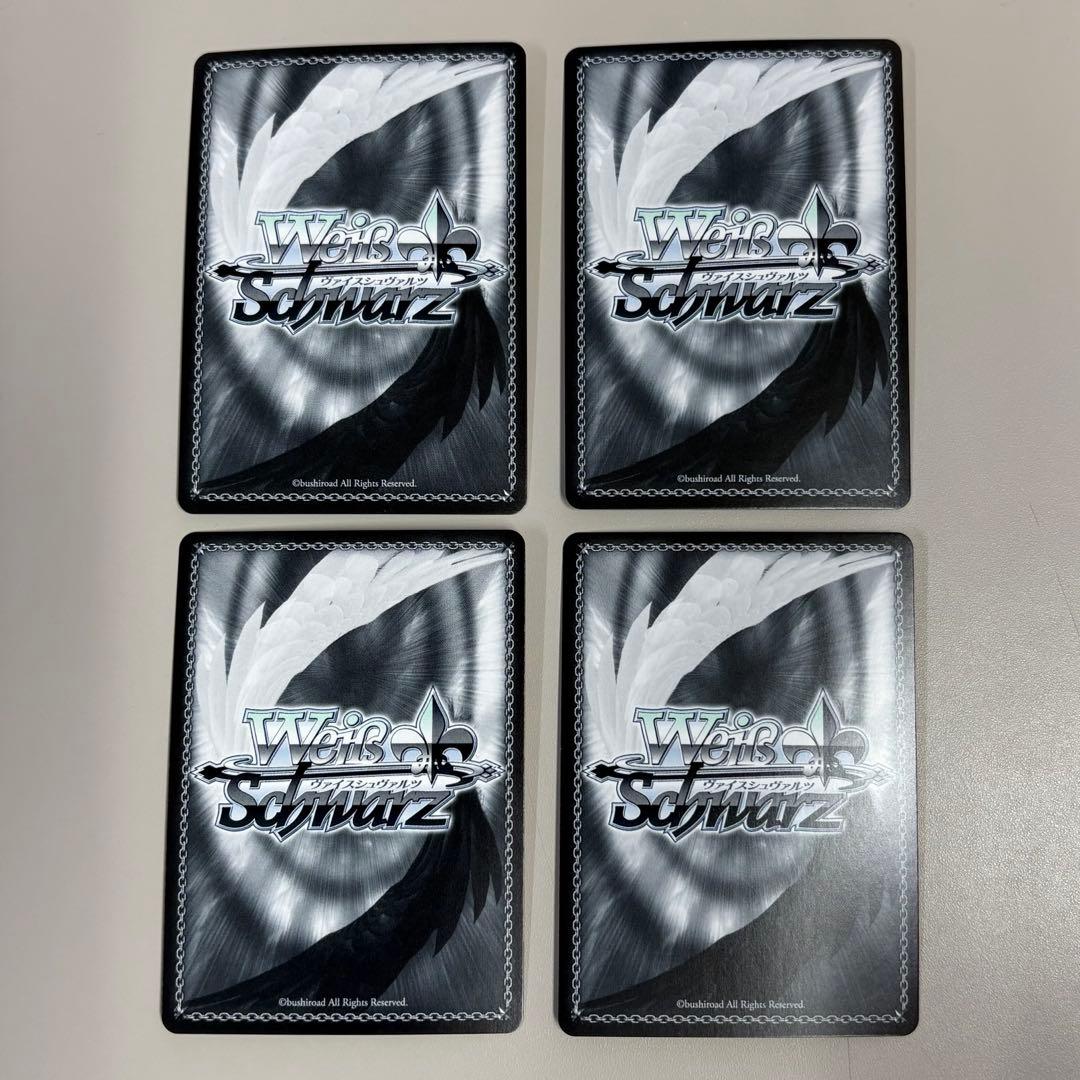 ヴァイスシュヴァルツ プロモ リゼロ しろくろアニマル ラム 4枚