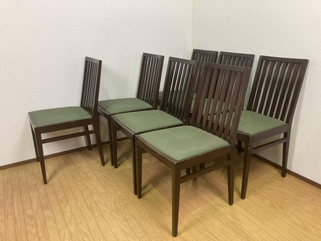 CRES 7点セット 7脚 ダイニングチェア まとめて 店舗什器 居酒屋 喫茶店