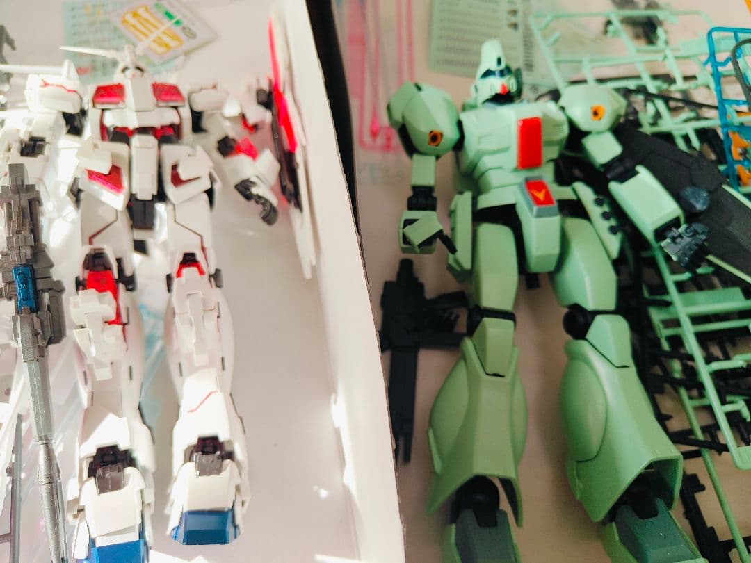 MG ユニコーンガンダム ジェガン GUNDAM ガンプラ パーツ カード