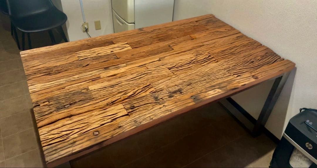 ダイニングテーブル　アンティーク　古材