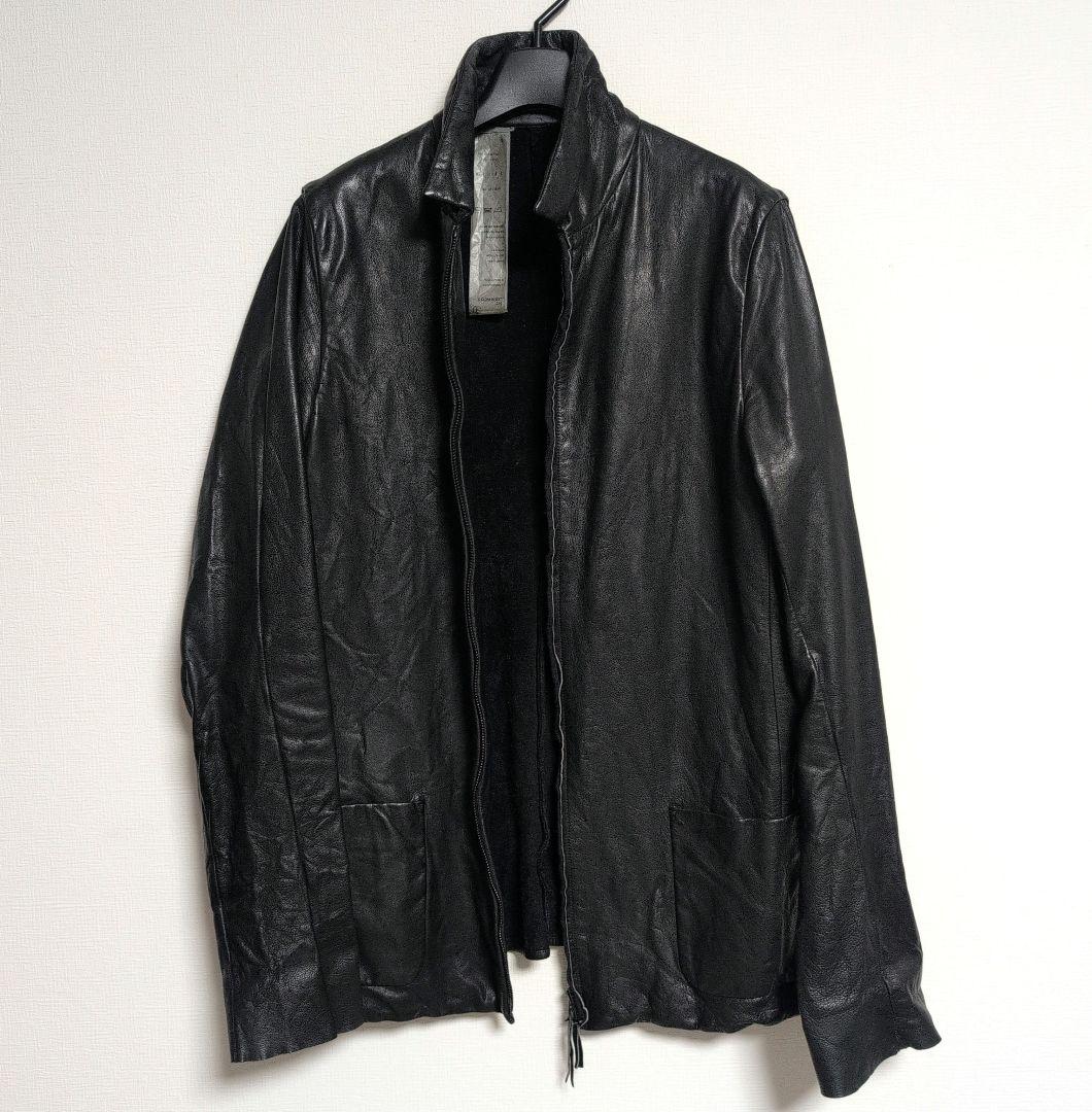 823　c diem レザージャケット　ブラック　ジップ　サイズ4