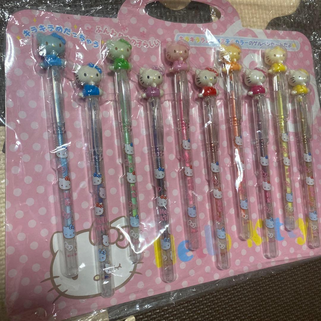 サンリオ ハローキティマスコットカラーペンセット