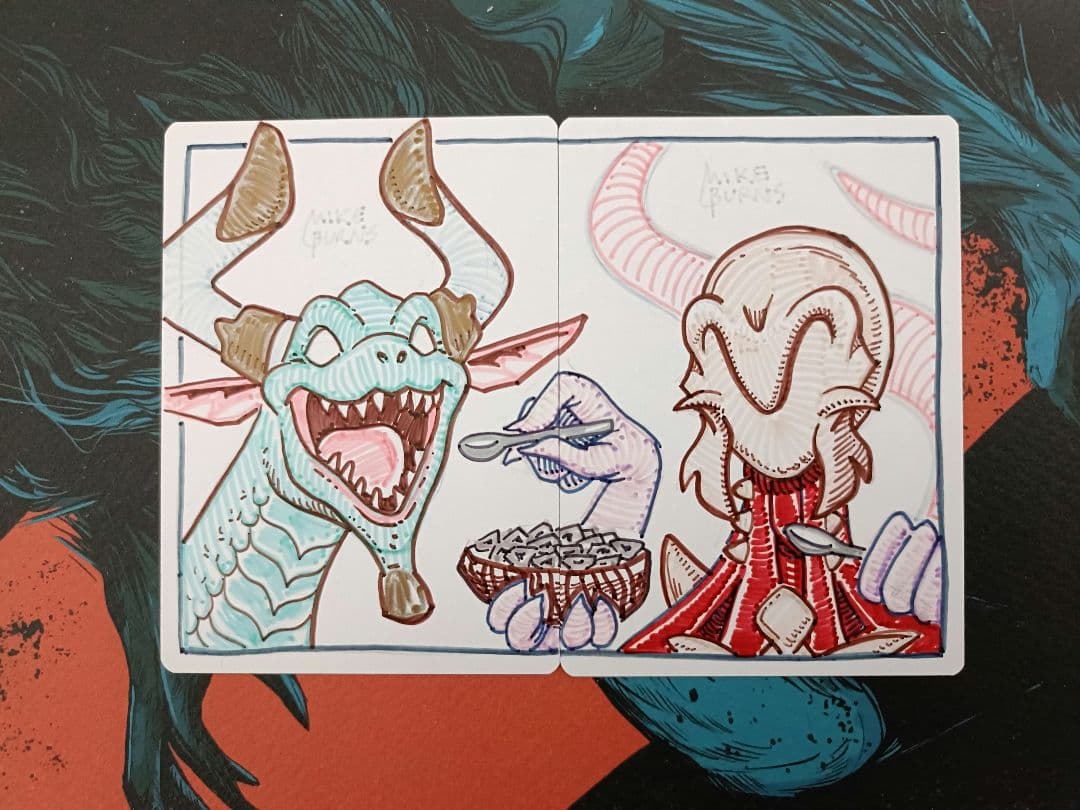 MTG アーティストプルーフ 絶え間ない飢餓、ウラモグ ２枚セット