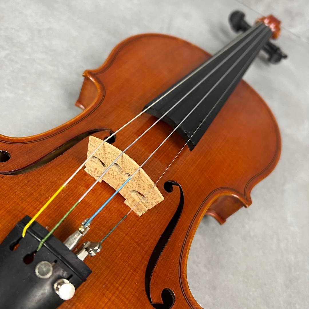 工房メンテナンス品　スズキバイオリン　No.330　4/4　フルサイズ　虎杢