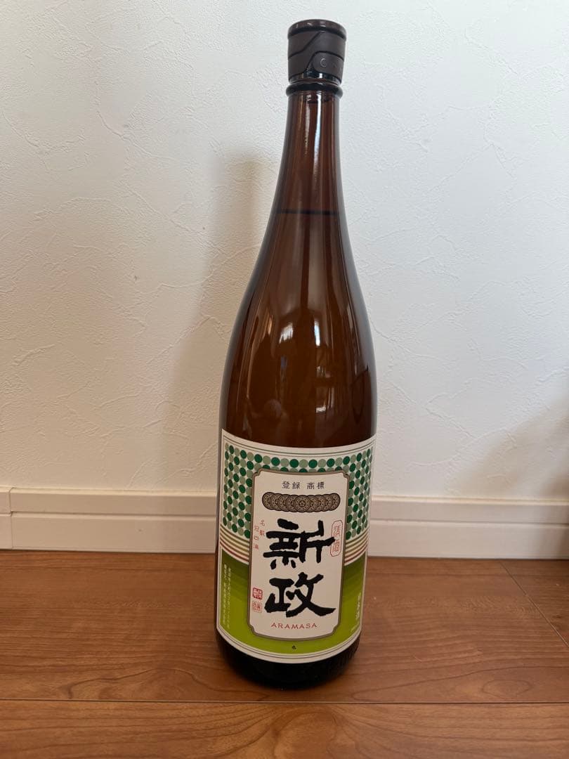 新政 日本酒 グリーンラベル　生産終了品