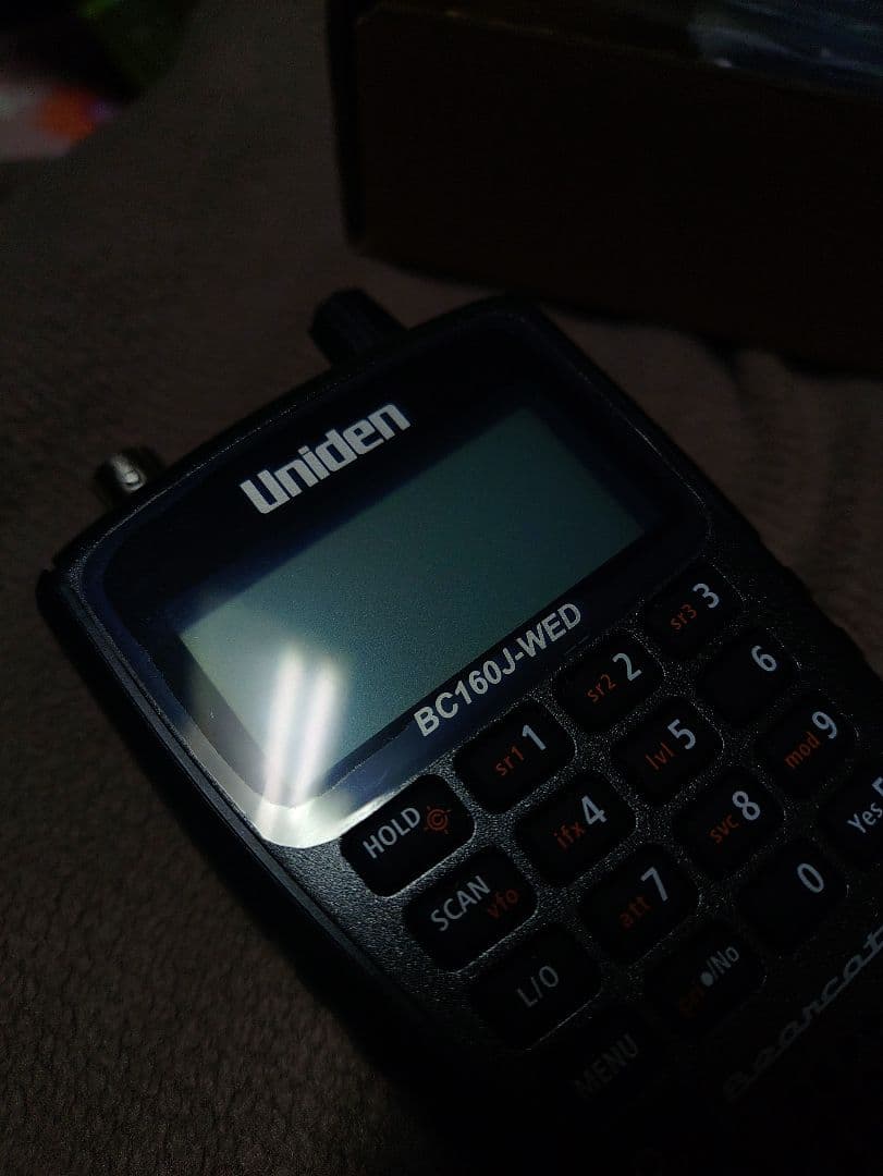 ユニデン Uniden BC160J-WED 受信機と周波数手帳等他今週のみ限定