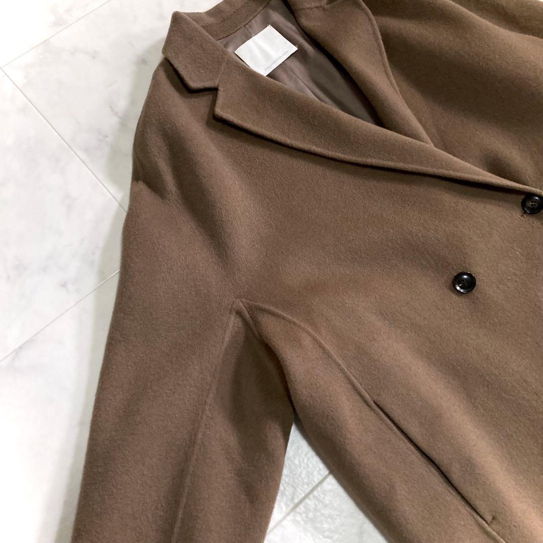 ガリャルダガランテ オーバーチェスターコート ブラウン ウール