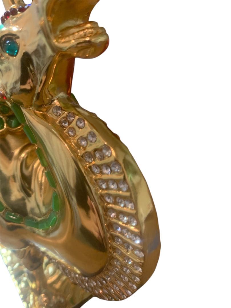 中国美術 りゅうきんらくだ 流金駱駝 24金メッキ　奮門 開拓