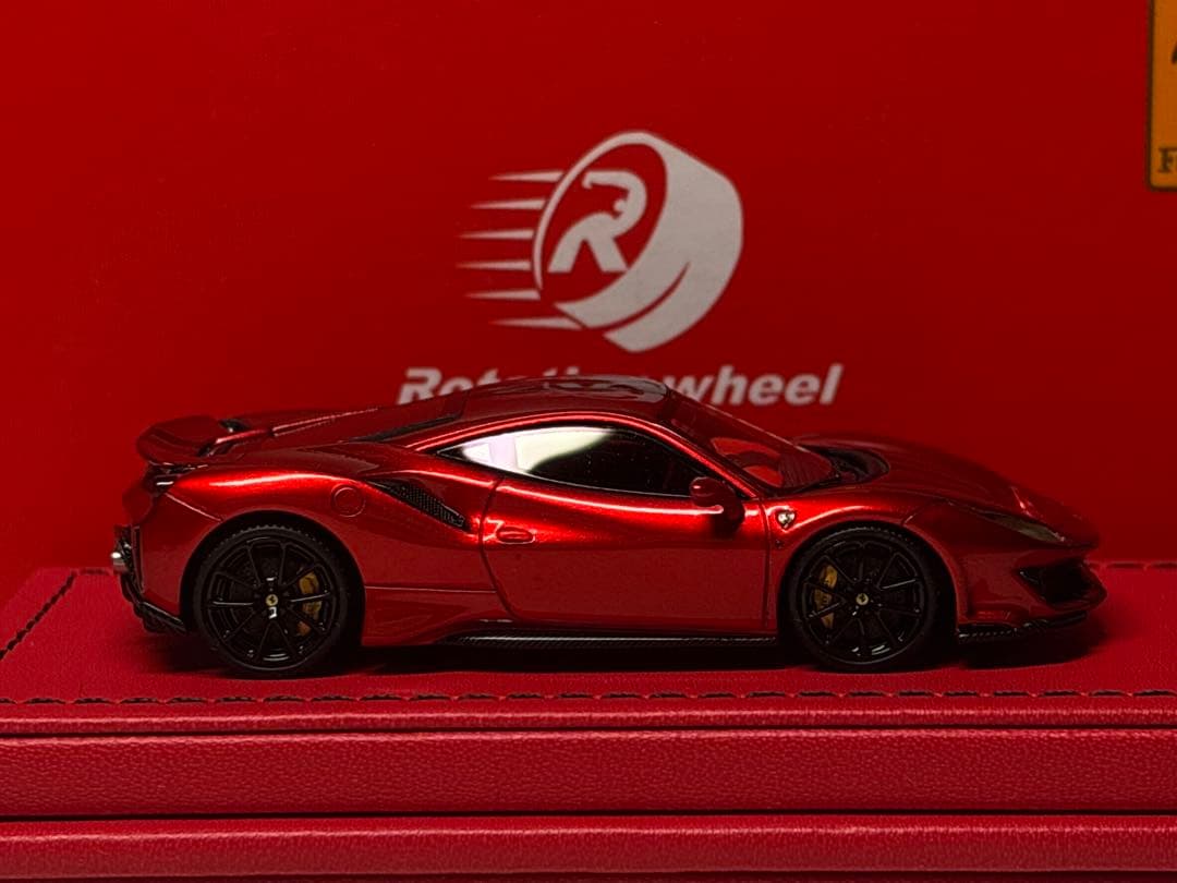 Rotating Wheel 1/64 フェラーリ 488ピスタ