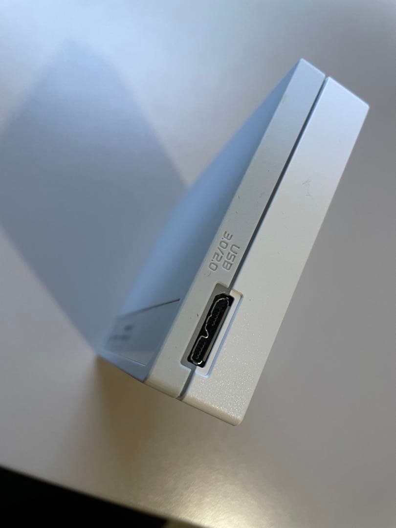 I-O DATA ポータブルHDD USB 3.0 ホワイト