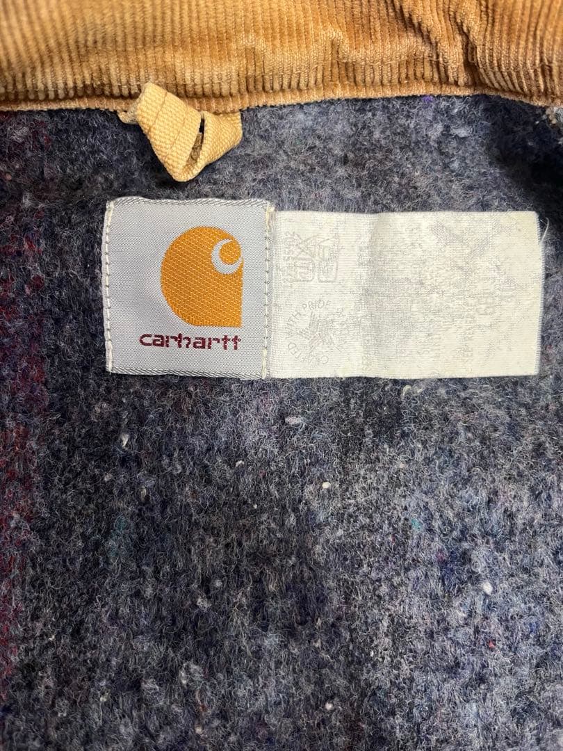 【希少】80s USA製 カーハート デトロイトジャケット 星タグS〜Mサイズ