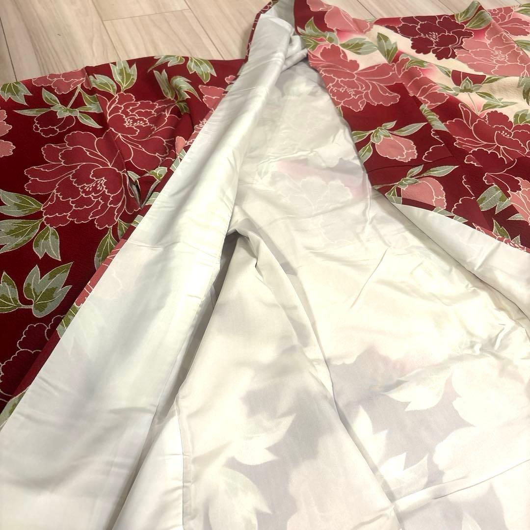 【今月で削除します】ふりふ　花柄振袖セット