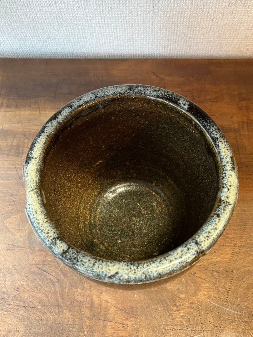 仙台堤焼き　小壺　① 古民具　古雑貨　アンティーク