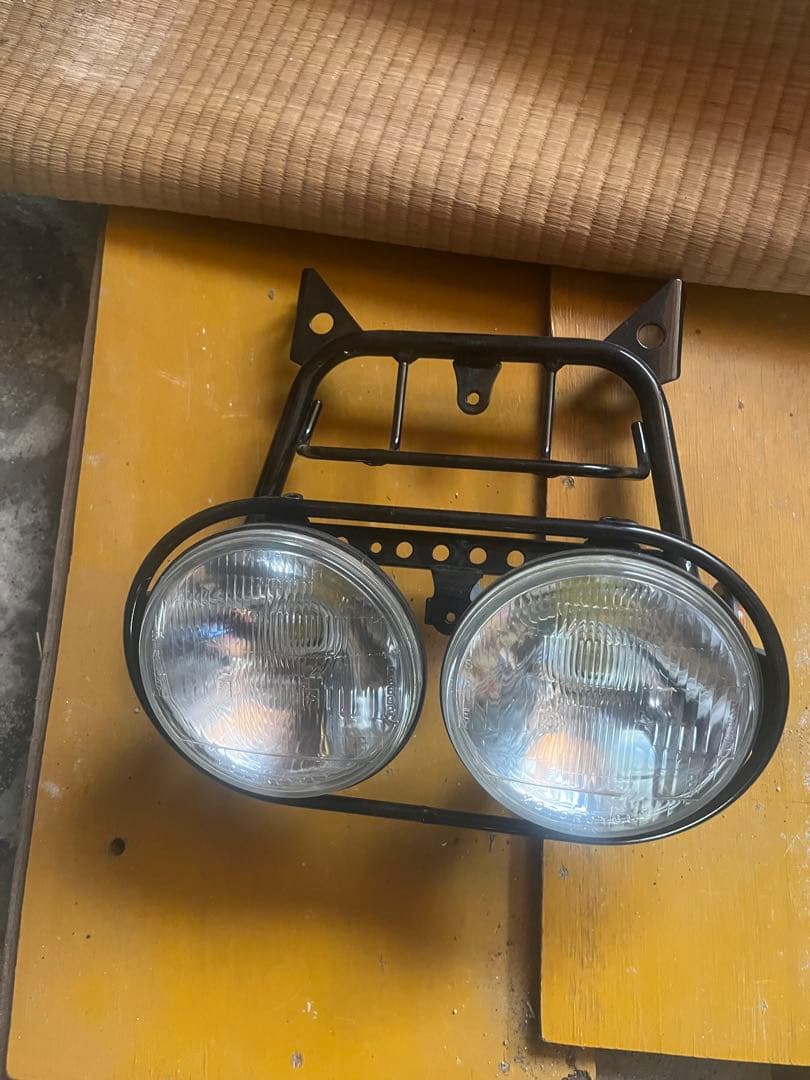 AF58 ズーマー US デカ目ヘッドライト ラッカス ステー リフレクター