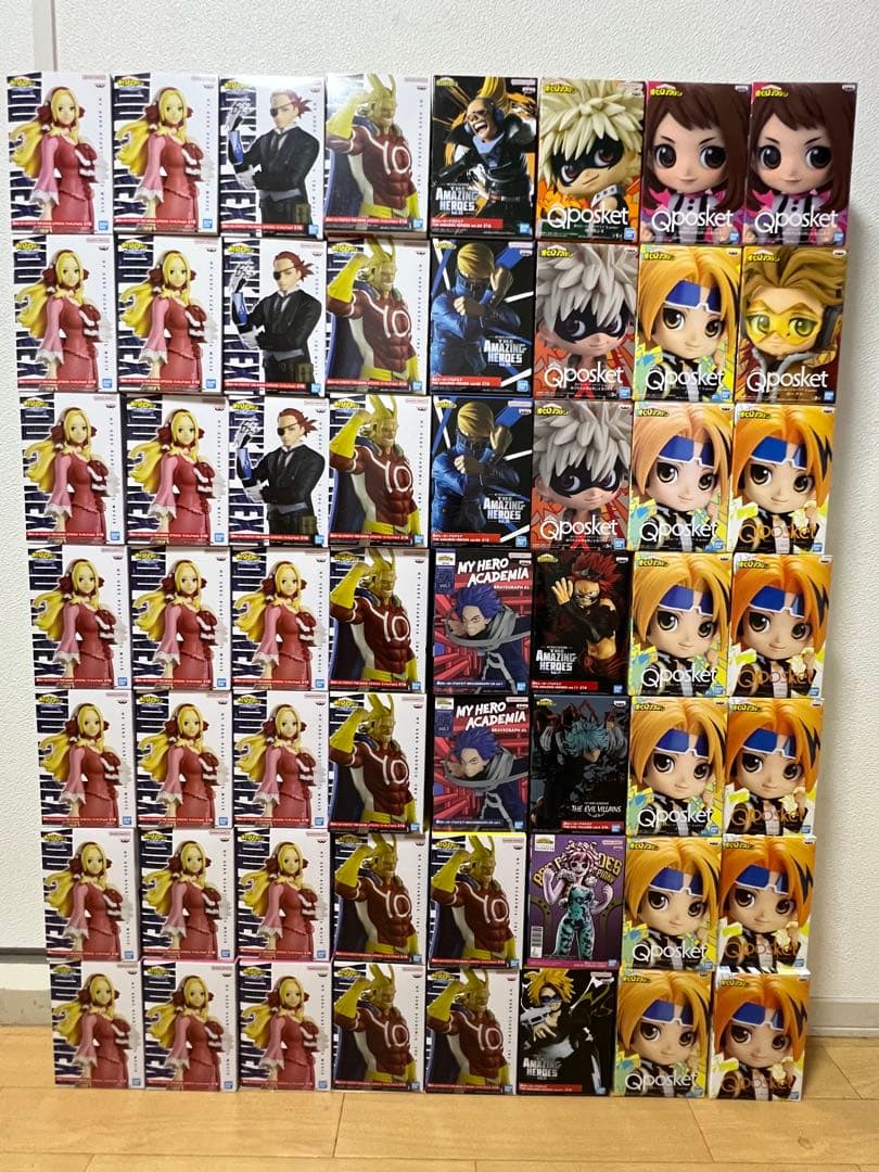 未開封 僕のヒーローアカデミア ヒロアカフィギュア 56個 まとめ売り 緑谷