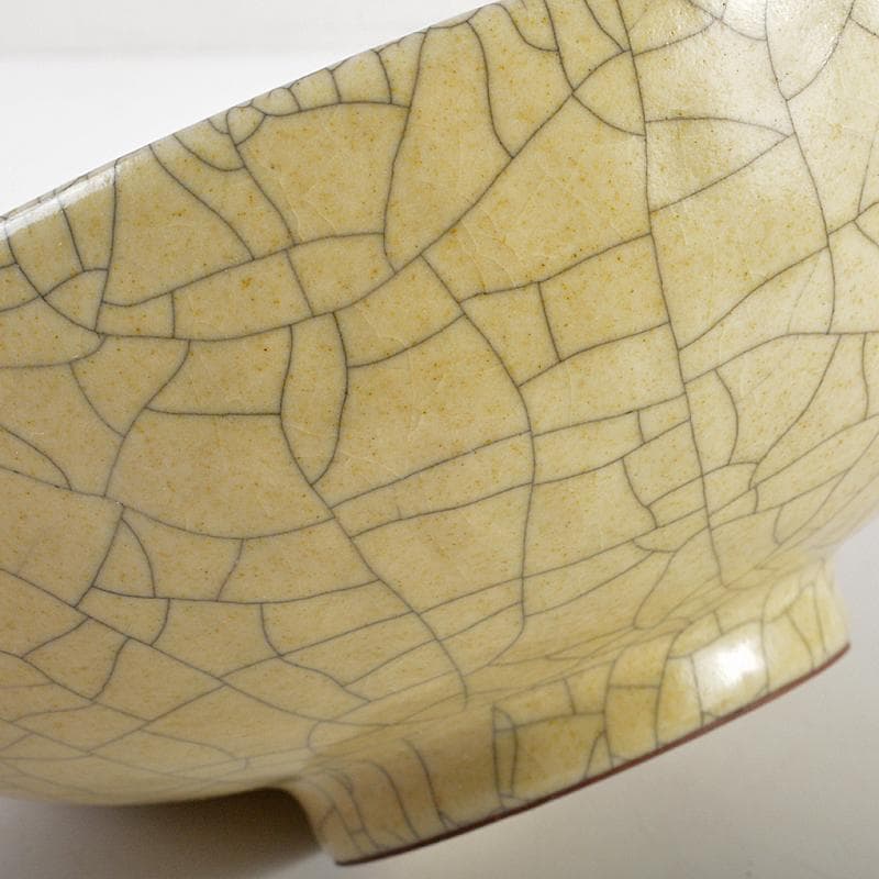 中国　南宋　官窯　青磁　氷裂文　鉢　C　R5924