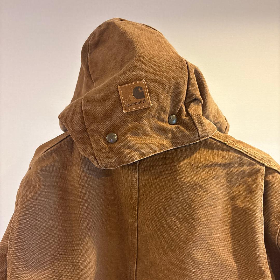 希少 Carhartt トラディショナルコートフード付きジャケット L相当