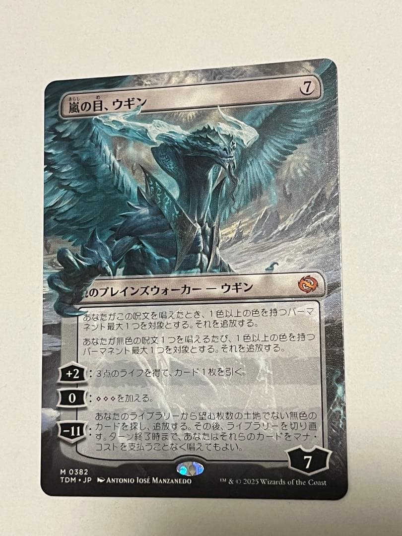 嵐の目、ウギン　ボーダーレス