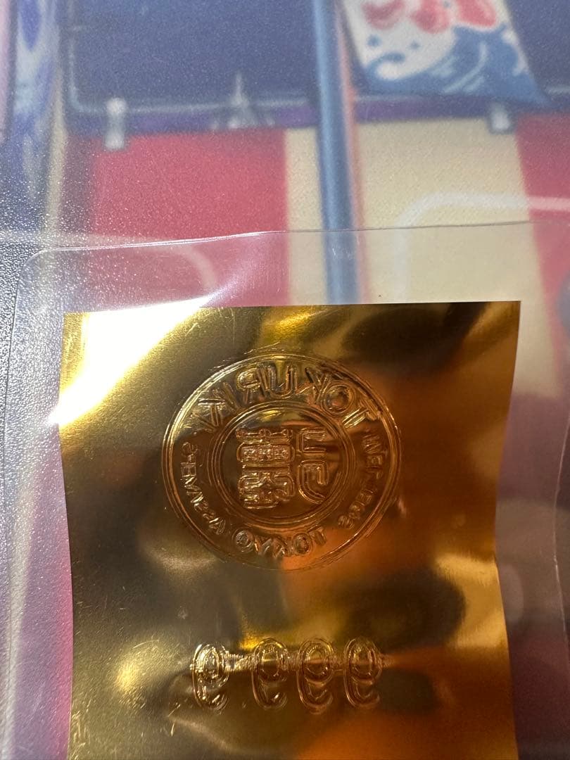 徳力 純金カード 24k １g ラミネート入り※難あり