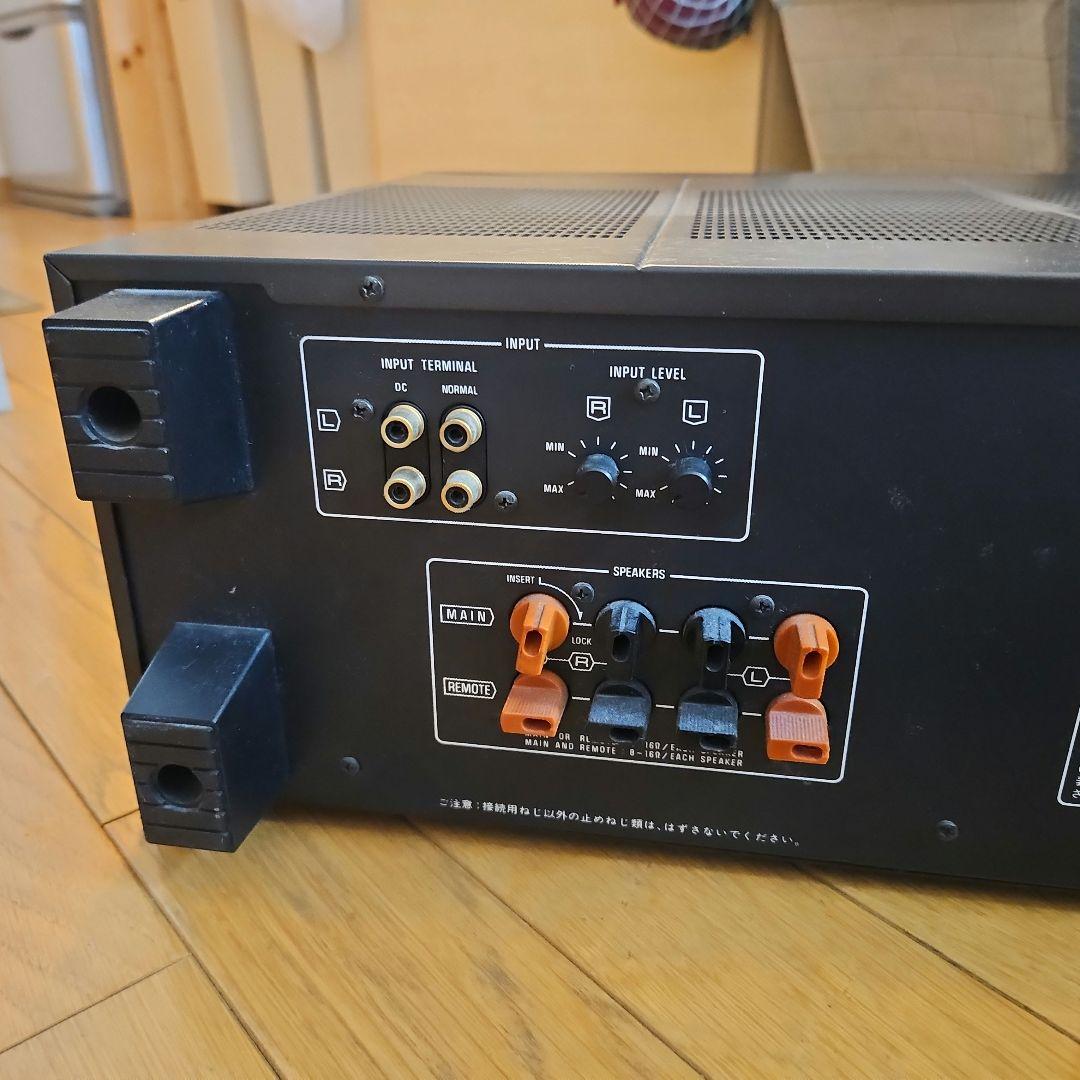 Technics SE-A5 パワーアンプ メーター表示付き