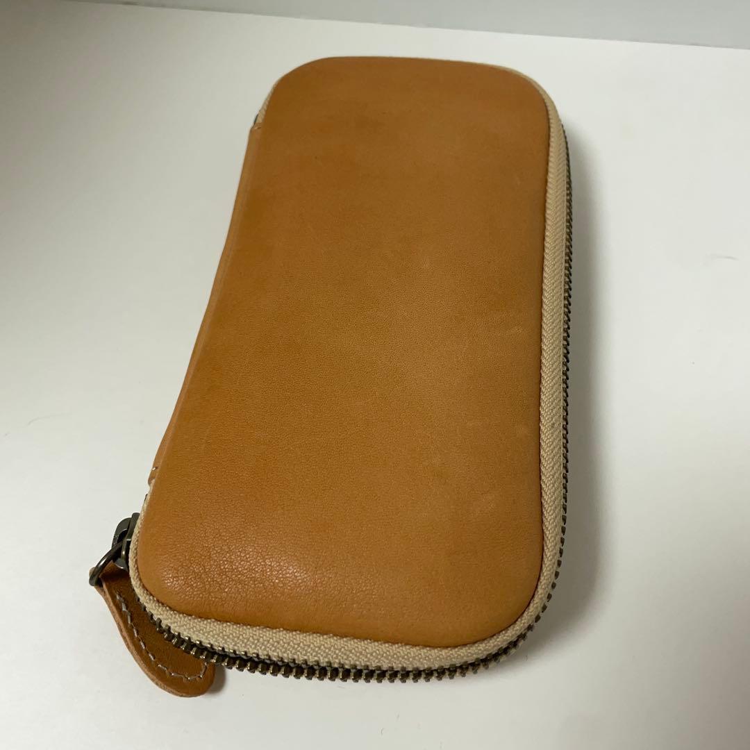 ＆Liebe 栃木レザー ジップペンケース
