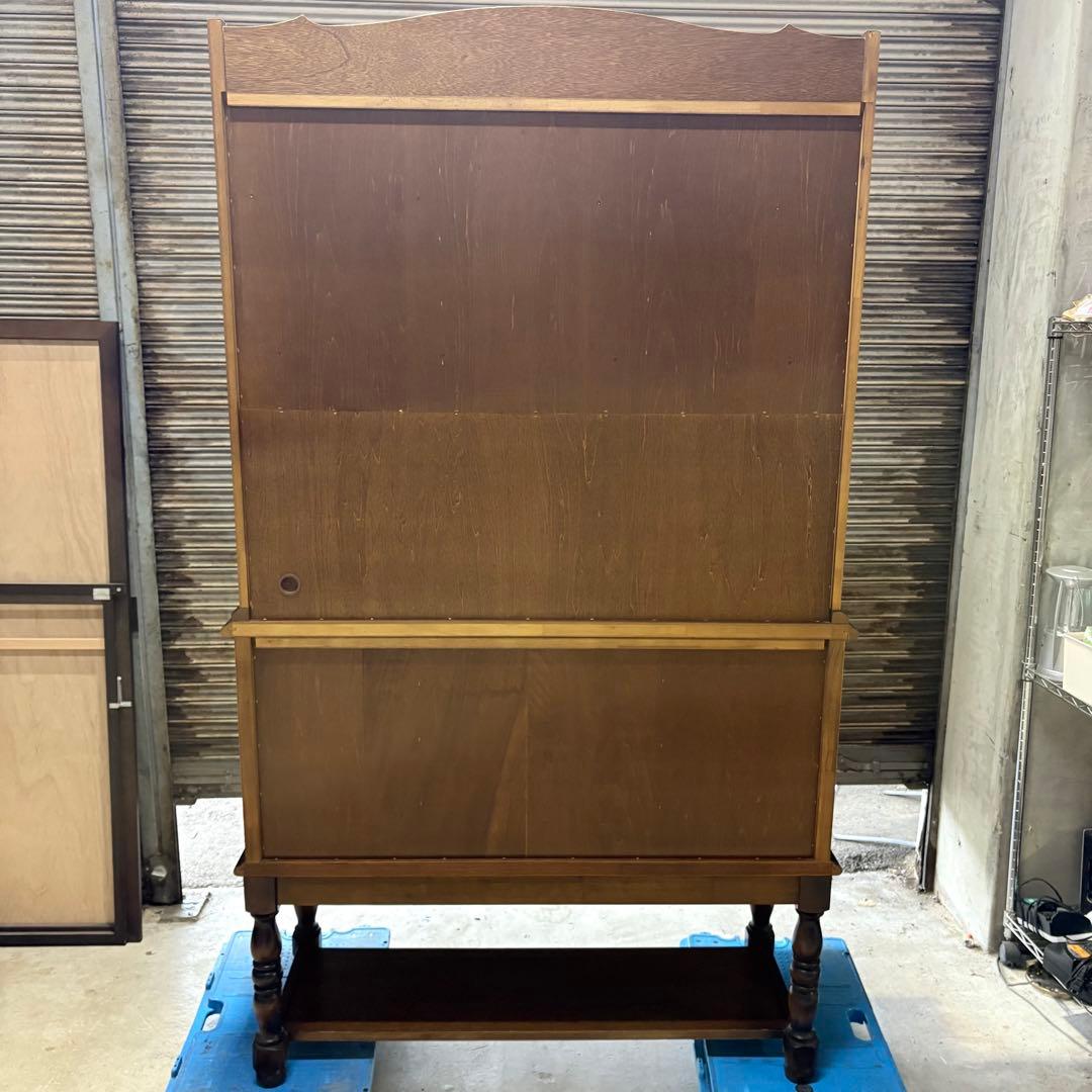 【福岡】【美品】カリモク karimoku 飾り棚 アンティーク ヴィンテージ