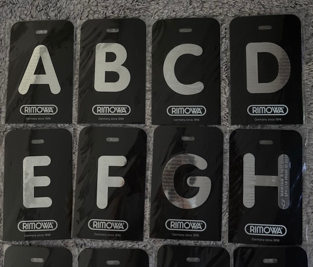 レア☆RIMOWAステッカー 24枚