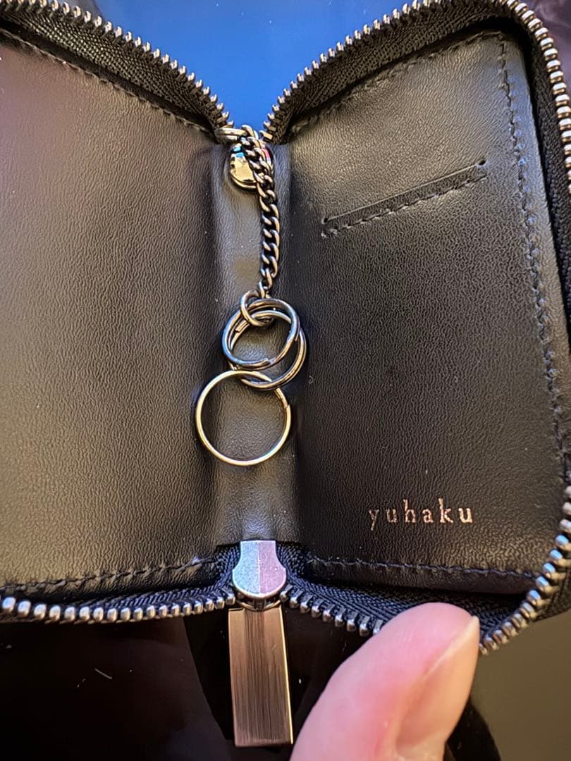 yuhaku スマートキーケース ワインレッド YSC174 先行限定