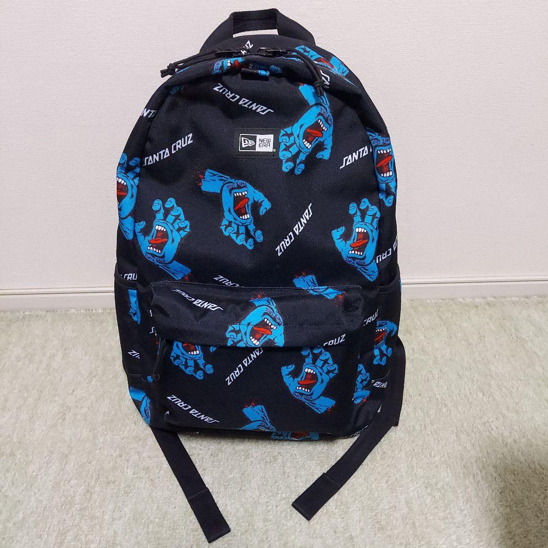 レア 美品 ニューエラ コラボ サンタクルーズ モンスターグラフィック リュック