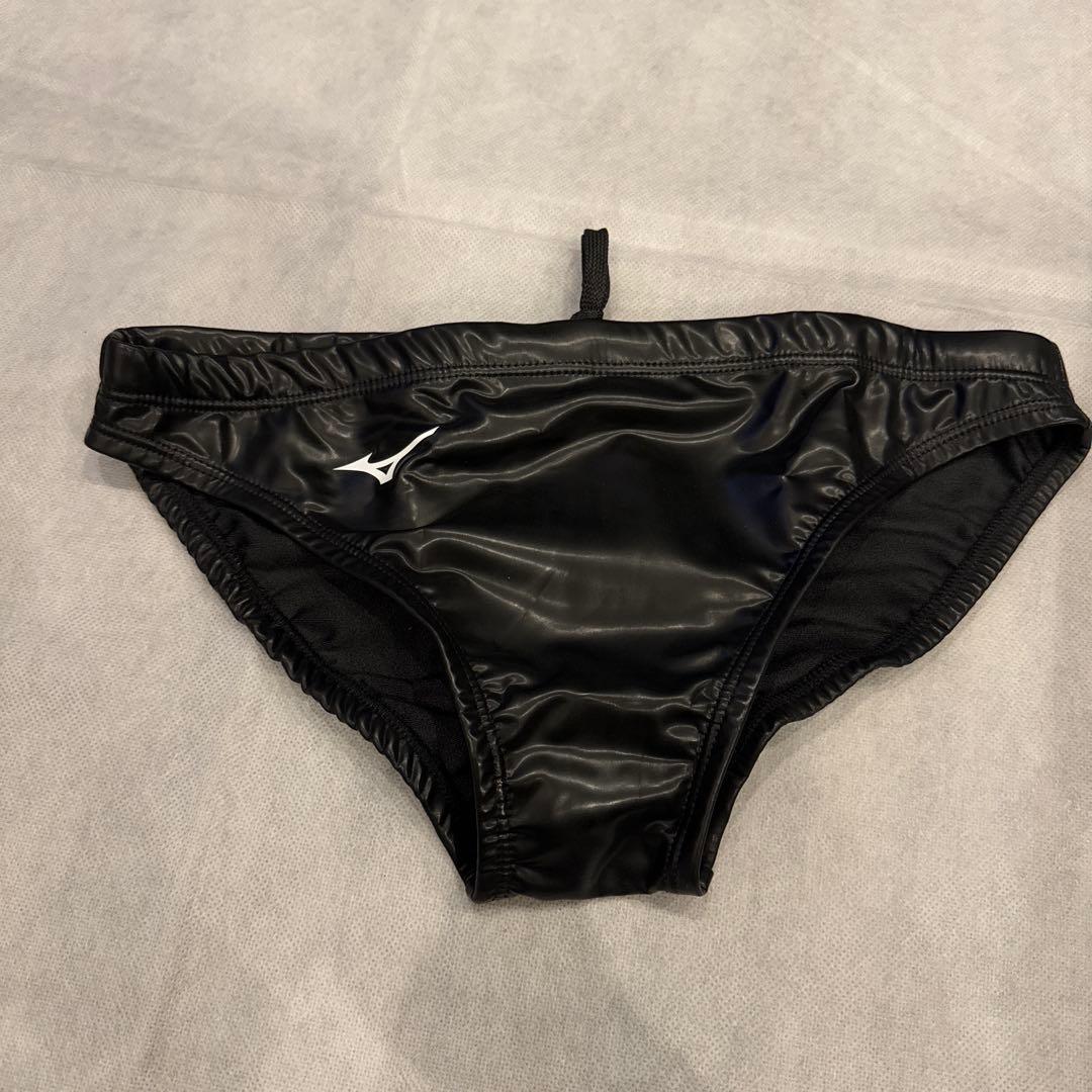 即購入OK ミズノ　MIZUNO 水球用水着　ポロパン　M 黒