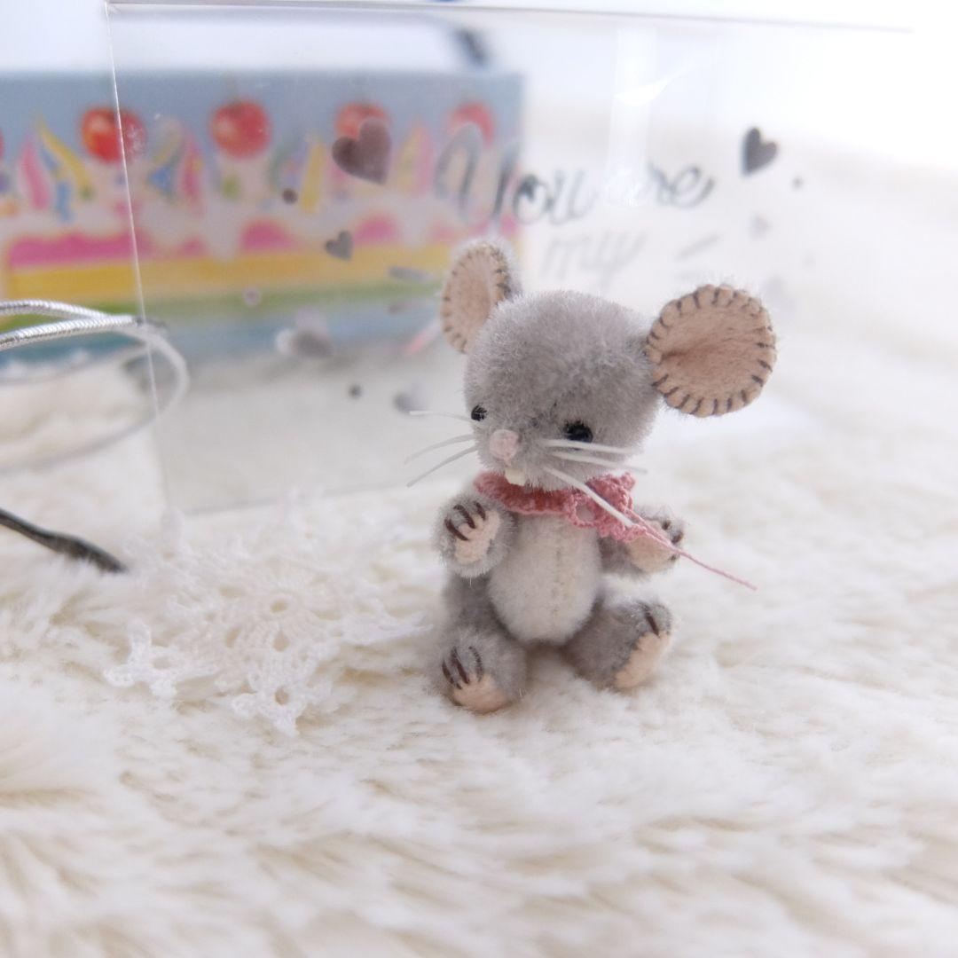 【国内作家様】テディベア　アーティストベア　ぬいぐるみ ねずみ