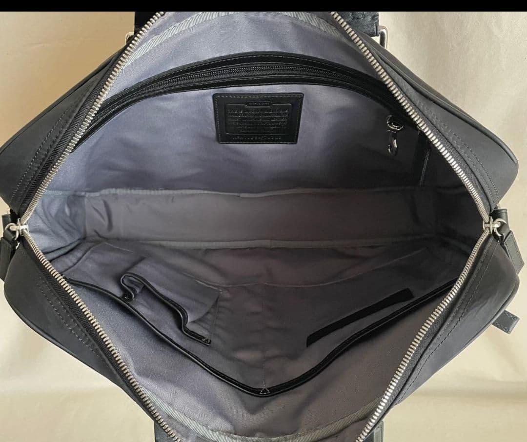 ☆COACH 2wayショルダービジネスバッグ 黒 A4