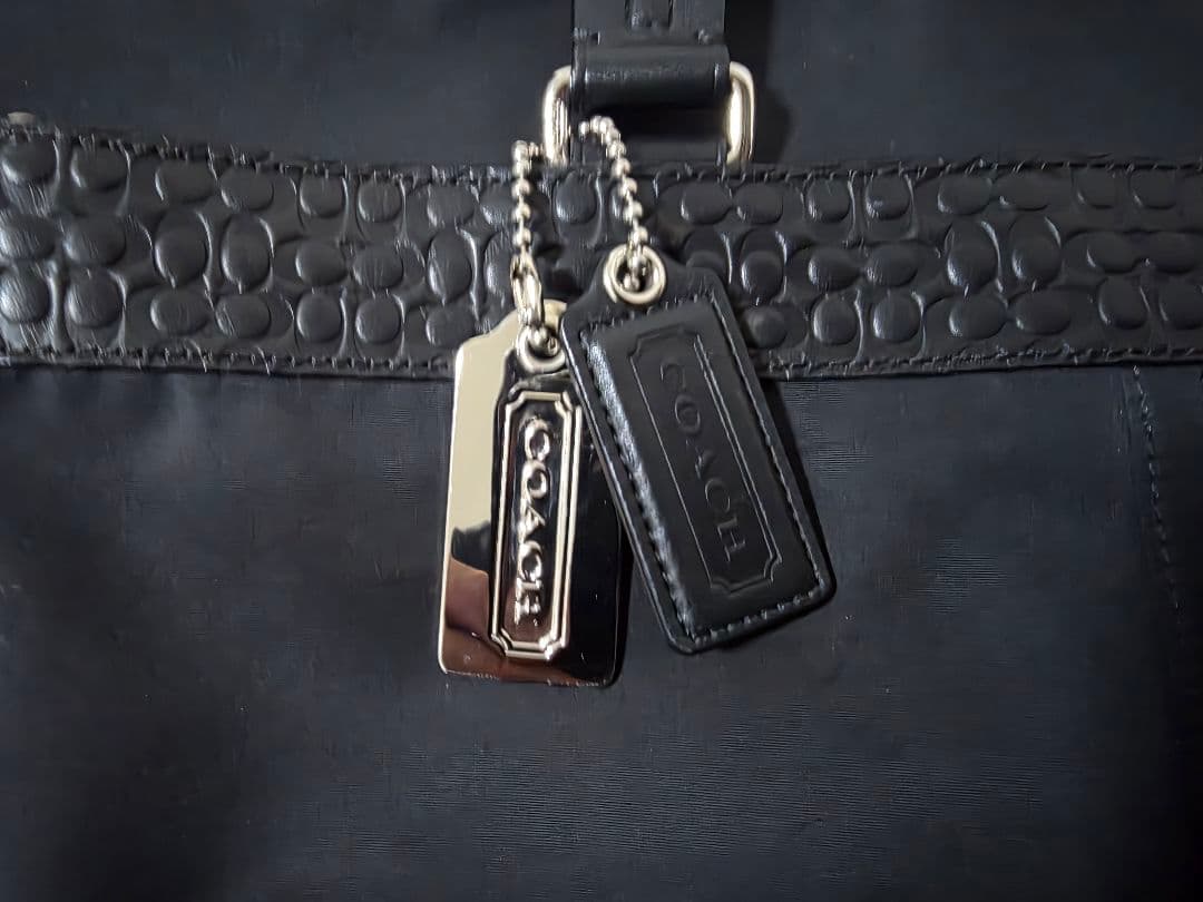 ☆COACH 2wayショルダービジネスバッグ 黒 A4