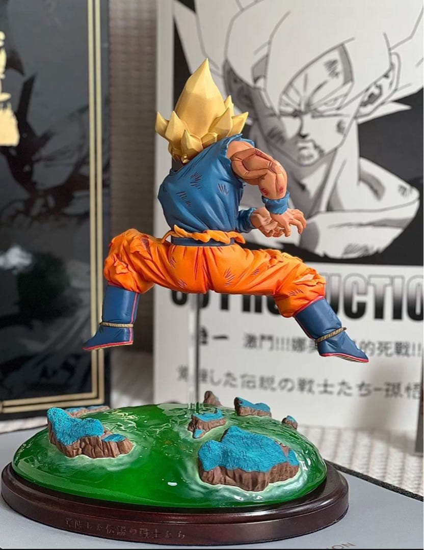 ドラゴンボール 孫悟空 ガレキ ガレージキット スタチューX①④⑥