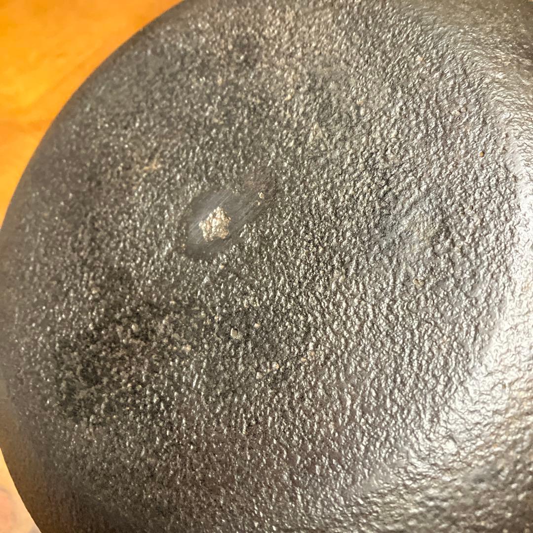 【大型】鉄瓶　南部鉄器　鶴と松　美術品　4ℓ アンティーク　美術品