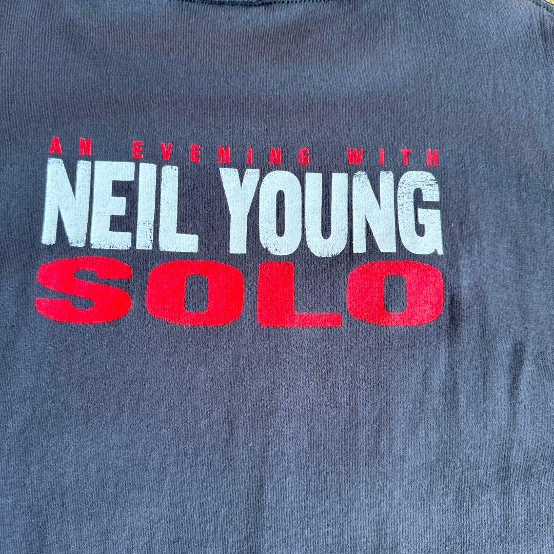 90s NEIL YOUNG vintage band tee ニールヤング