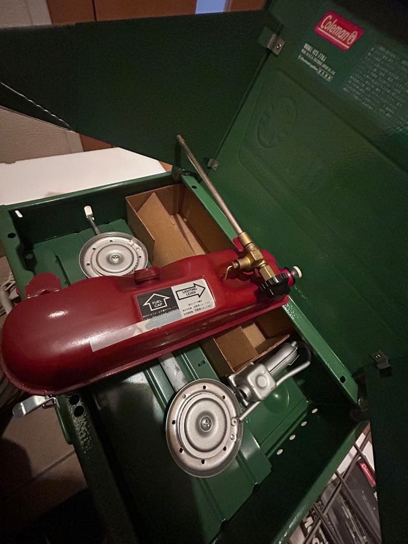 新品Caleman ツーバーナーDX 423-770J アマガエル希少廃盤品❗️