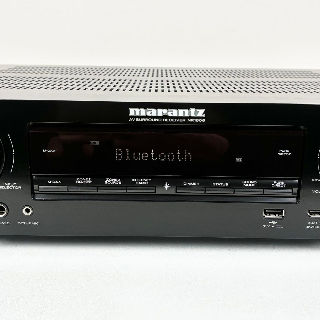 現状品 Marantz マランツ NR1606 AVアンプ リモコン付