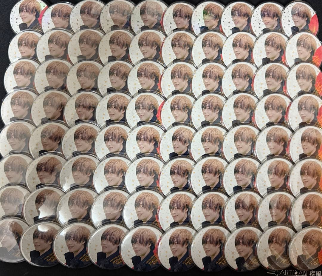 浦島坂田船 あほの坂田。 となりの坂田。 メモライ 実写 缶バッジ