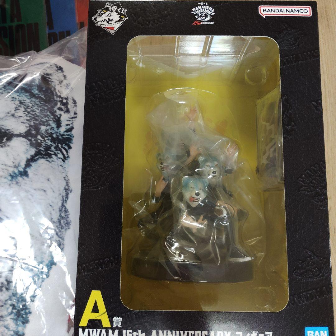 マンウィズアミッション一番くじA・E・I・J・K未開封フィギュアクッションまとめ