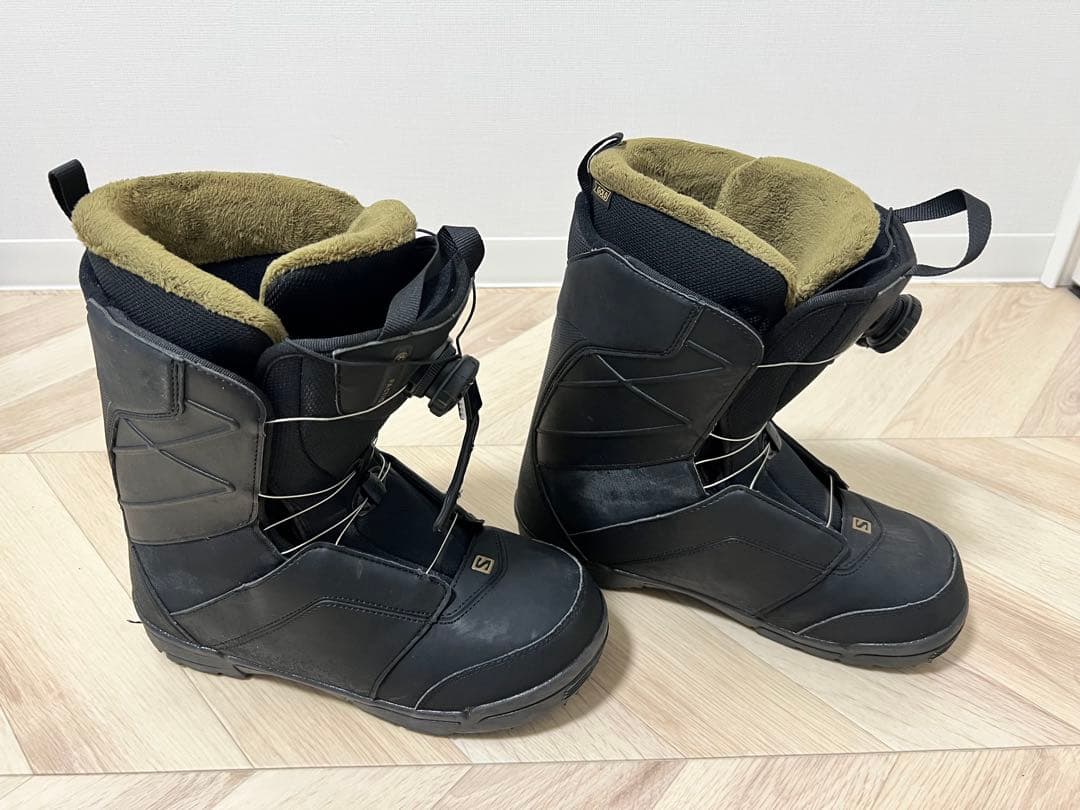【美品】サロモン SALOMON FACTION スノーボードブーツ 27.5