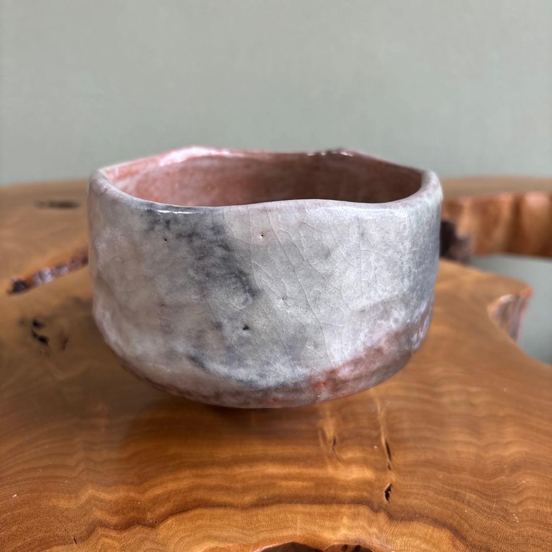 楽焼 春悦 抹茶碗 茶道具 桐箱(61)