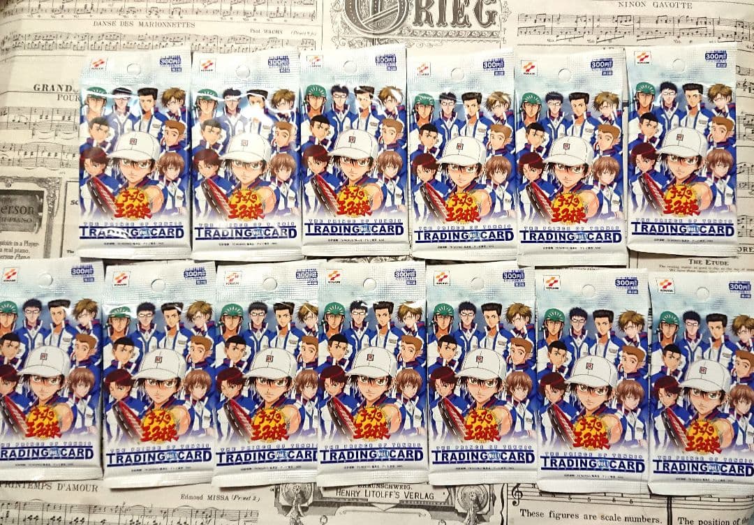 テニスの王子様　トレーディングカード未開封セット