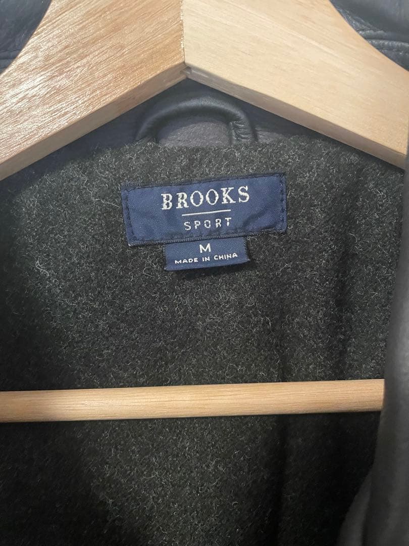 (美品) ブルックスブラザーズ (ブルックススポーツ) レザージャケット