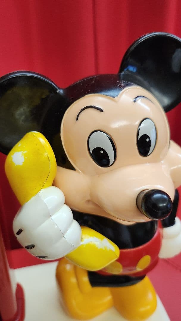 ビンテージ ミッキーマウス 電話機